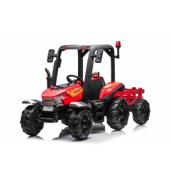 Tractor Vehicle BLAST With Trailer Red