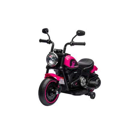 Vaikiškas Elektrinis motociklas Chopper FASTER, Rožinis