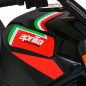 Vaikiškas Elektrinis motociklas Aprilia Tuono V4, Juodas