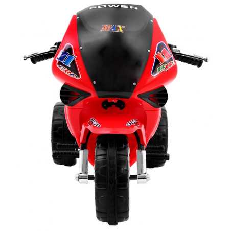 Vaikiškas Elektrinis motociklas RR1000, raudonas