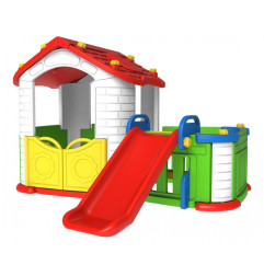 Cottage Slide 3in1 Red Roof