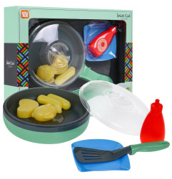 Frying pan with frying function + accessories
