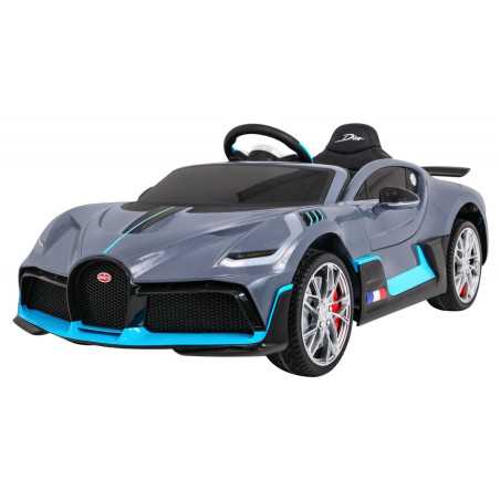 Vaikiškas Elektromobilis Bugatti Divo, Pilkas