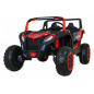 Vaikiškas Elektrinis Bagis ATV Racing 4x4, Raudonas