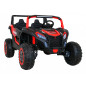 Vaikiškas Elektrinis Bagis ATV Racing 4x4, Raudonas