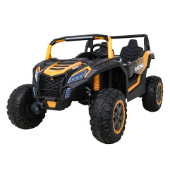 Vaikiškas Elektrinis Bagis ATV Racing 4x4, Auksinis