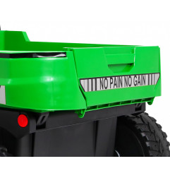 Vaikiškas Elektrinis Sunkvežimis Farmer, Žalias
