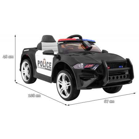 Vaikiškas Elektromobilis GT Sport Policija