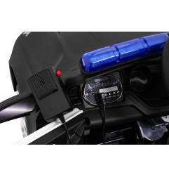 Vaikiškas Elektromobilis GT Sport Policija, Juodas