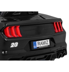 Vaikiškas Elektromobilis GT Sport Policija, Juodas