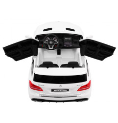 Vaikiškas Elektromobilis Mercedes Benz AMG 63 GLS 4WD, Dažytas Baltas