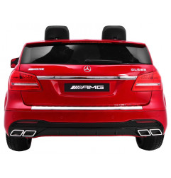 Vaikiškas Elektromobilis Mercedes Benz AMG 63 GLS 4WD, Dažytas Raudonas