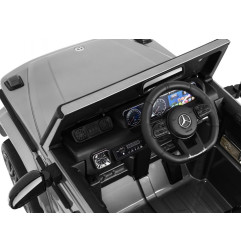 Vaikiškas Elektromobilis Mercedes G63, Dažytas Sidabrinis