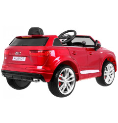 Vaikiškas Elektromobilis Audi Q7 2.4GHz, Raudonas lakuotas