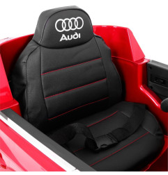 Vaikiškas Elektromobilis Audi Q7 2.4GHz, Raudonas lakuotas
