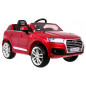 Vaikiškas Elektromobilis Audi Q7 2.4GHz, Raudonas Vaikiškas Elektromobilis Audi Q7 2.4GHz, Raudonas