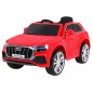 Vaikiškas Elektromobilis Audi Q8 LIFT, Raudonas Vaikiškas Elektromobilis Audi Q8 LIFT, Raudonas