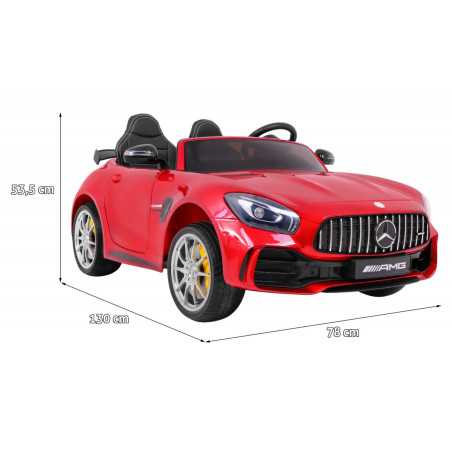 Vaikiškas Elektromobilis Mercedes-Benz GT R 4x4, Raudonas