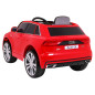 Vaikiškas Elektromobilis Audi Q8 LIFT, Raudonas Vaikiškas Elektromobilis Audi Q8 LIFT, Raudonas