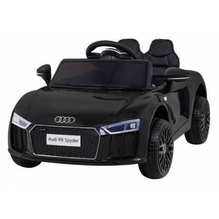 Vaikiškas Elektromobilis Audi R8, Juodas