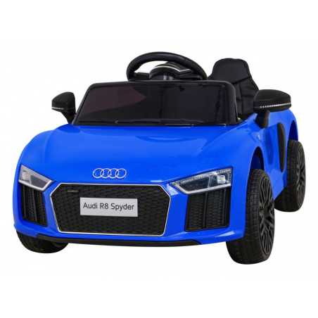 Vaikiškas Elektromobilis Audi R8, Mėlynas