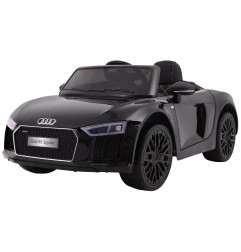 Elektromobilis AUDI R8 Spyder RS EVA 2.4 GHz, Juodas