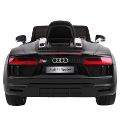 Vaikiškas Elektromobilis AUDI R8 Spyder RS EVA 2.4 GHz, Juodas dažytas
