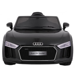 Vaikiškas Elektromobilis AUDI R8 Spyder RS EVA 2.4 GHz, Juodas dažytas