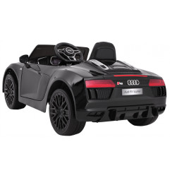 Vaikiškas Elektromobilis AUDI R8 Spyder RS EVA 2.4 GHz, Juodas dažytas