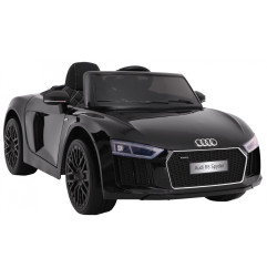 Vaikiškas Elektromobilis AUDI R8 Spyder RS EVA 2.4 GHz, Juodas dažytas