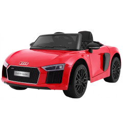 Vaikiškas Elektromobilis AUDI R8 Spyder RS EVA 2.4 GHz, Raudonas dažytas