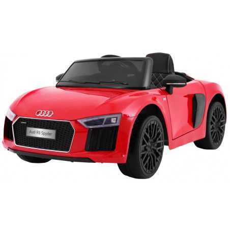 Vaikiškas Elektromobilis AUDI R8 Spyder RS EVA 2.4 GHz, Raudonas