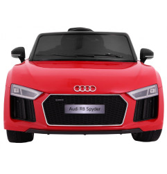 Vaikiškas Elektromobilis AUDI R8 Spyder RS EVA 2.4 GHz, Raudonas dažytas