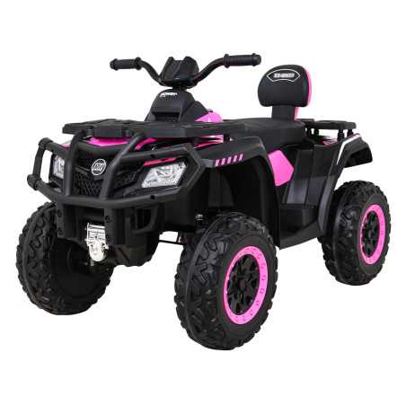 Vaikiškas Elektrinis keturratis XT-SPEED 4x4, Rožinis