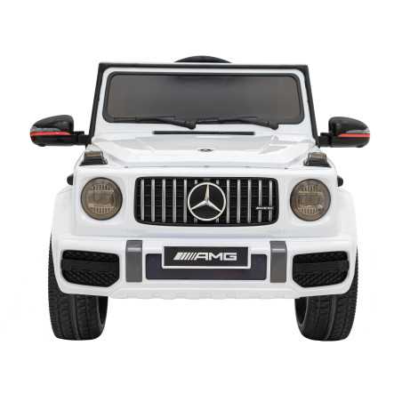 Vaikiškas Elektromobilis Mercedes G63, Baltas