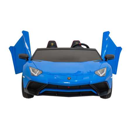 Vaikiškas Elektromobilis Lamborghini Aventador SV, Mėlynas