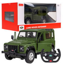 RC valdomas Land Rover Defender 1:14 RASTAR, Žalias