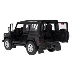 RC valdomas Land Rover Defender 1:14 RASTAR, Juodas