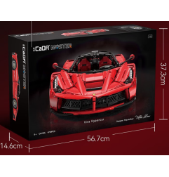RC valdomas Konstruktorius Viva Hypercar 4739 detalės CADA