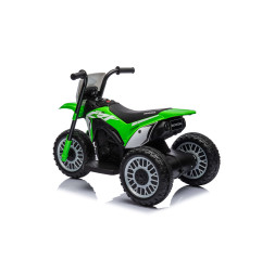 Vaikiškas elektrinis triratis motociklas Honda CRF 450R, Žalias