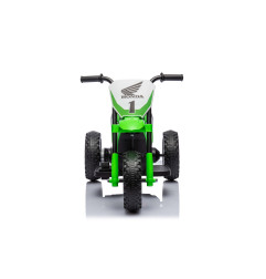Vaikiškas elektrinis triratis motociklas Honda CRF 450R, Žalias