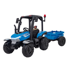 Tractor Vehicle BLAST With Trailer Blue