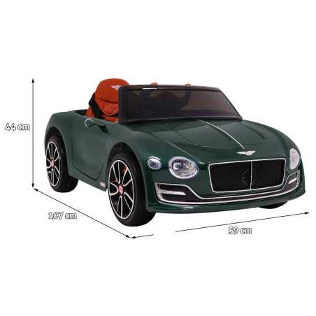 Vaikiškas Elektromobilis Bentley EXP12, Žalias