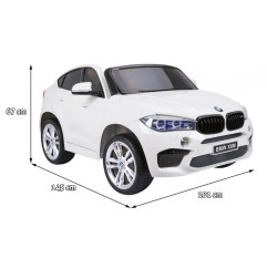 Elektromobilis BMW X6M XXL, Baltas