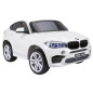 Elektromobilis BMW X6M XXL, Baltas