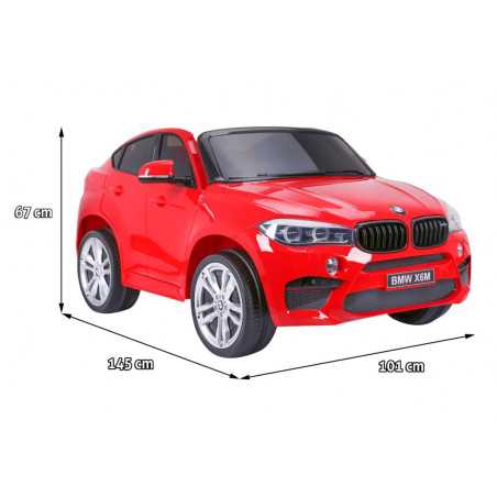 Vaikiškas Elektromobilis BMW X6M XXL, Raudonas