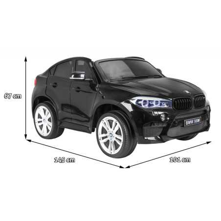 Vaikiškas Elektromobilis BMW X6M XXL, Juodas