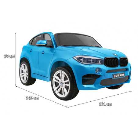 Vaikiškas Elektromobilis BMW X6M XXL, Mėlynas