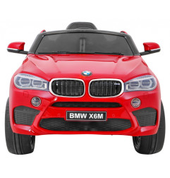 Vaikiškas Elektromobilis BMW X6M, Raudonas dažytas - 3