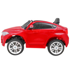 Vaikiškas Elektromobilis BMW X6M, Raudonas dažytas - 4